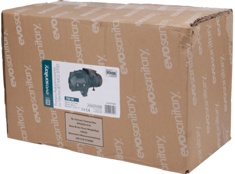 Pompa de suprafata Autoamorsanta cu Ejector JET MQ 370D EPTO - Putere 750 W [1]