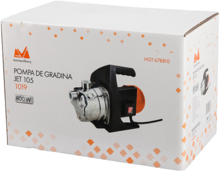 Pompa de suprafata / Gradina Jet 105 cu Carcasa din Inox 1019 - Putere 800 W [1]