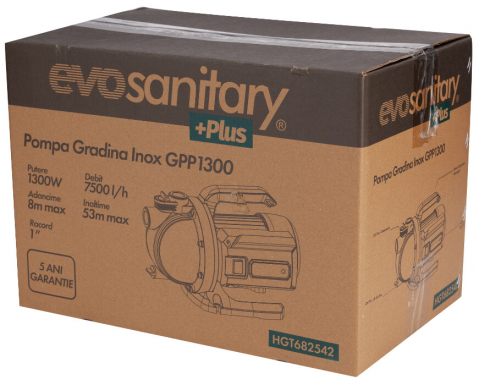 Pompa Gradina Inox GPP Evosanitary Plus 5 ANI GARANTIE! [1]