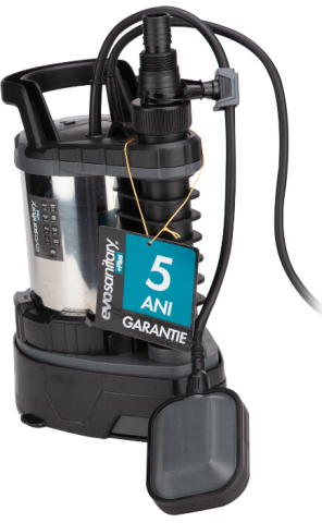 Pompe submersibile apa murdara - Pompa Submersibila cu Carcasa din Inox pt Apa Murdara SDP Evosanitary Plus 5 ANI GARANTIE!