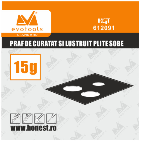 Accesorii sobe si burlane - Praf de Curatat Plite Sobe