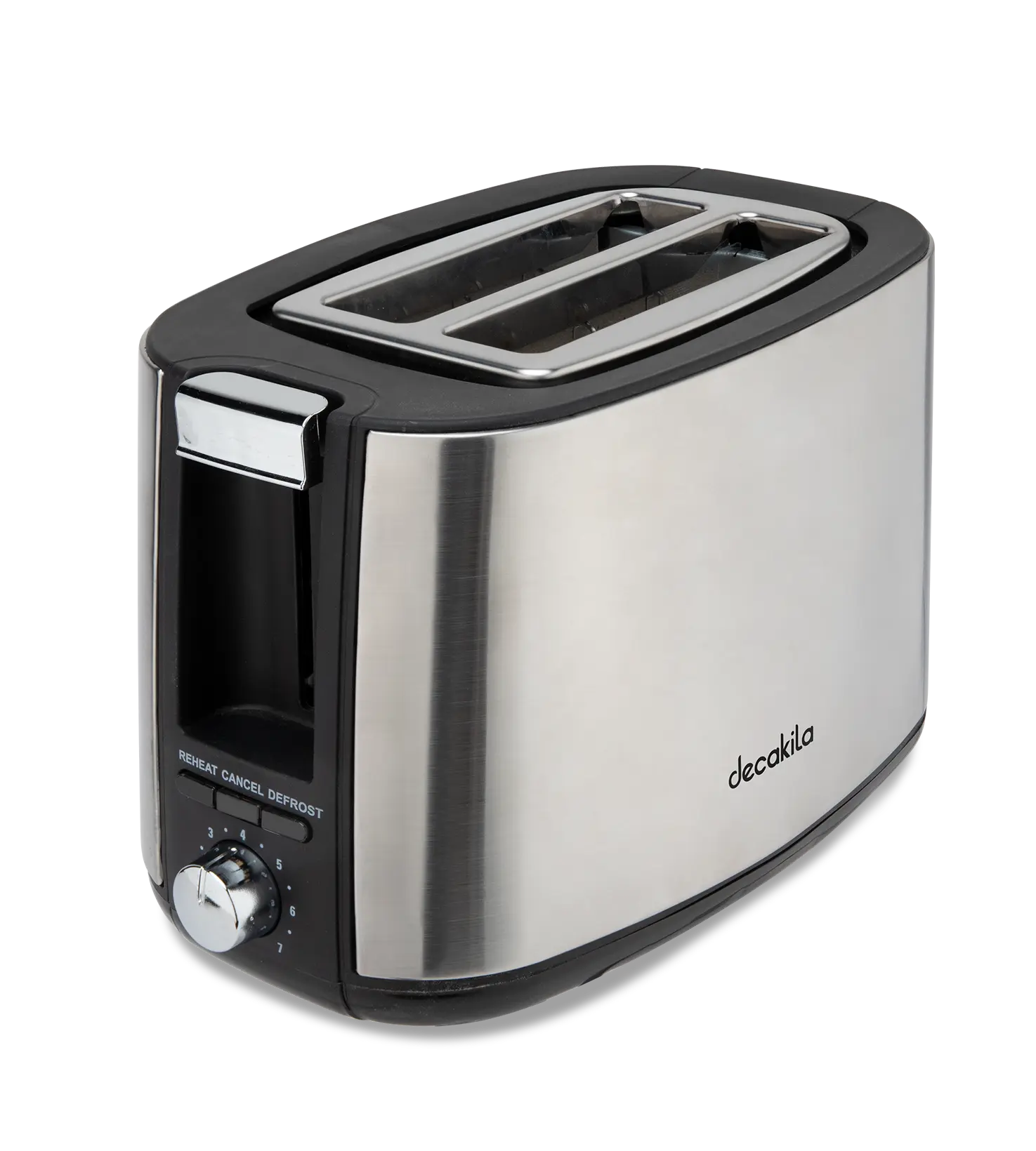 Electrocasnice - Prajitor Paine 750W 2 Felii Negru/Inox