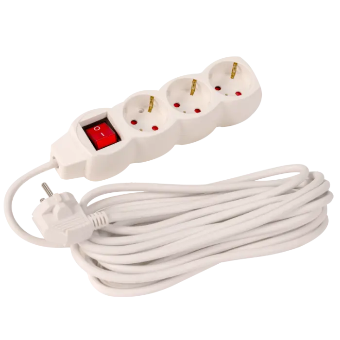 Electrice - Prelungitor Electric 3P cu Intrerupator Evotools