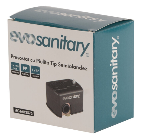 Presostat cu Piulita Tip Semiolandez Evosanitary Standard [1]
