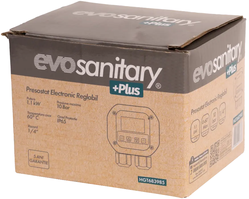 Presostat Electronic Reglabil EvoSanitary +Plus [1]