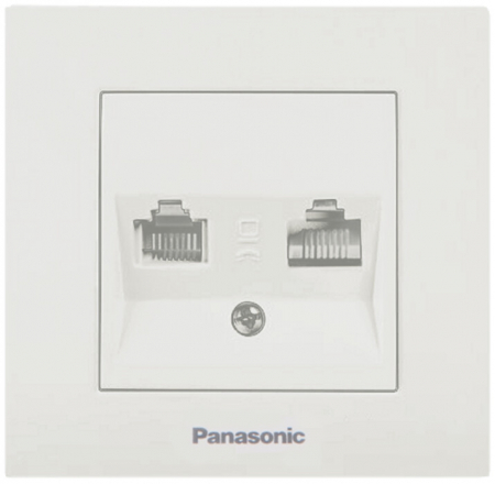 Electrice - Priza ST Telefon-Calculator RJ11-RJ45 Panasonic