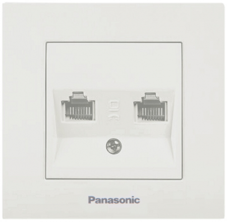 Electrice - Priza ST Telefon Dubla RJ11 Panasonic