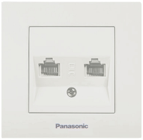 Intrerupatoare - Priza ST Telefon Dubla RJ11 Panasonic