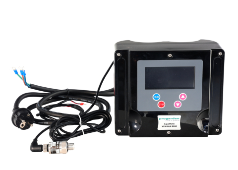 ProGARDEN AquaMatic 2200 Controler VFD 20-50Hz, 2.2kW, 1x230V-in, 1x230V-out, compact, LED [1]