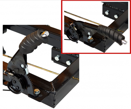 ProGARDEN Campo RM500CT remorca 500kg minitractor, 1 osie, prindere cupla, roti profil agricol 6.00-12 [1]