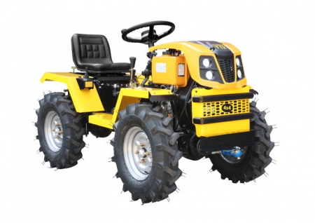 Minitractoare - ProGARDEN Campo T12 Minitractor G2.1 4x4, 12CP, diesel, hidraulica fata-spate, roti 6.00-12