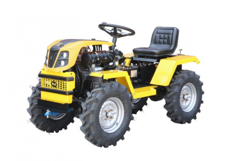 ProGARDEN Campo T12 Minitractor G2.1 4x4, 12CP, diesel, hidraulica fata-spate, roti 6.00-12 [1]
