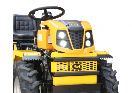 ProGARDEN Campo T12 Minitractor G2 4x4, 12CP, diesel, hidraulica fata-spate, roti 6.00-12 [1]