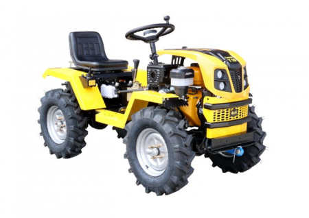 Minitractoare - ProGARDEN Campo T18 Minitractor G2.1 4x4, 18CP, benzina, hidraulica fata-spate, roti 6.00-12