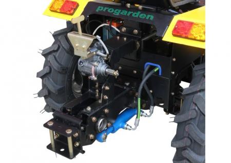 ProGARDEN Campo T18 Minitractor G2.1 4x4, 18CP, benzina, hidraulica fata-spate, roti 6.00-12 [1]