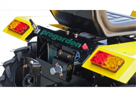 ProGARDEN Campo T18 Minitractor V25.1 4x4, 18CP, benzina, hidraulica fata-spate, roti 6.00-12 [4]