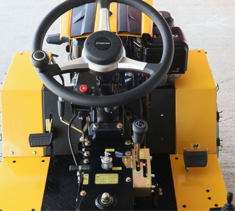 ProGARDEN Campo T18 Minitractor V27 4x4, 18CP, benzina, hidraulica fata-spate, roti 6.00-12 [10]