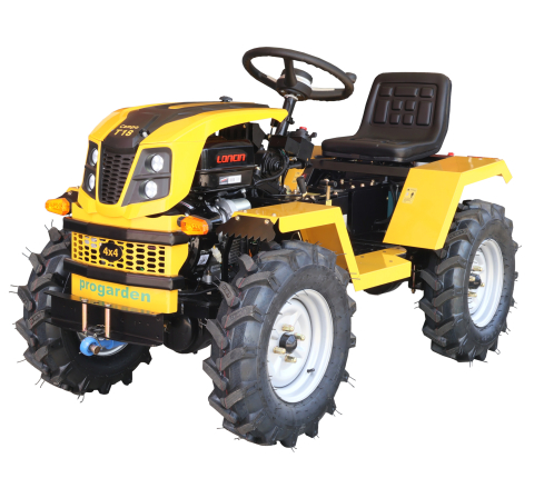 ProGARDEN Campo T18 Minitractor V27 4x4, 18CP, benzina, hidraulica fata-spate, roti 6.00-12 [2]