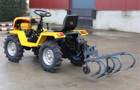 Accesorii pentru minitractoare - Progarden Cultivator cu 5 brazdare, 100cm pentru minitractoarele Campo T12/18