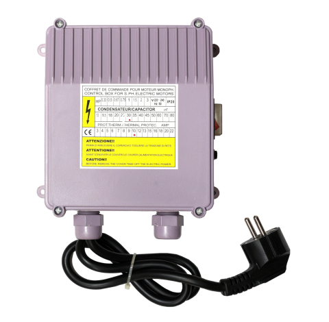 ProGARDEN Cutie control pompa, 10A, 30uF [1]