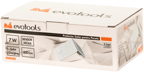 Proiector Led cu Incarcare Solara de Perete [1]