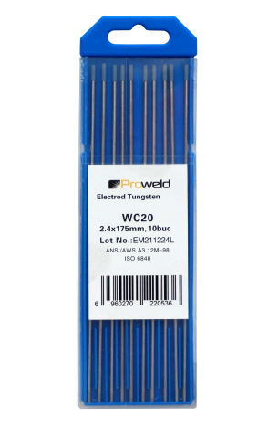 Scule & unelte - ProWELD WC20 Electrozi tungsten gri, 2.4x175mm, 10buc