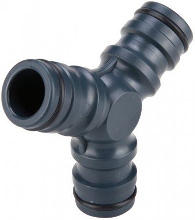 Conectori & accesorii furtun gradina - Racord cu 3 Cai 1 - Diametru 3/4 - 1 inch