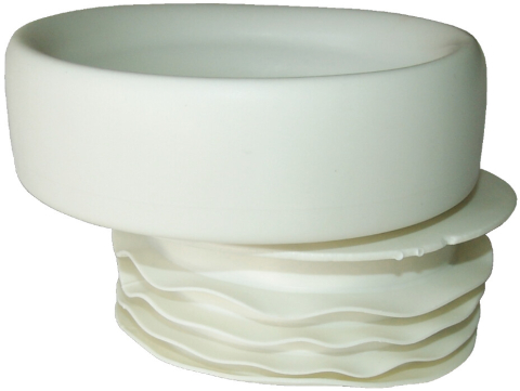 Sanitare - Racord Evacuare WC Excentric - Diametru racord 110 mm Lungime racord 90 mm