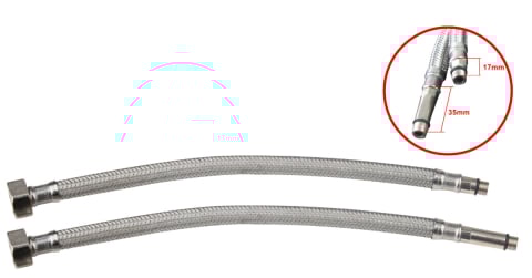 Racord Flexibil Baterie Inox - 1 Buc [1]