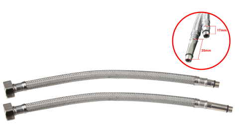 Baterii sanitare bucatarie - Racord Flexibil Baterie Inox - 1 Buc