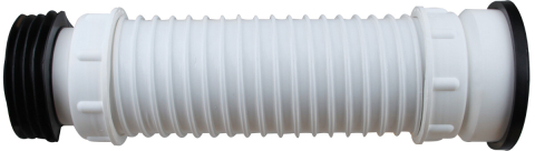 Accesorii vase de toaleta - Racord Flexibil Evacuare WC Texo - Lungime racord 500 mm