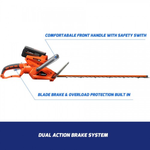 Redback E522D Trimer gard viu acumulatori 40V, 560mm, 22mm, solo [3]