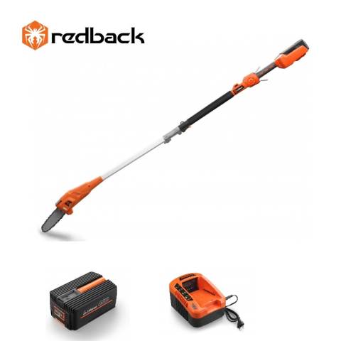 Drujbe benzina - Redback Pachet E608D+EP40+EC20 Emondor 2000mm, acumulator 40V/4Ah, incarcator 40V/2A