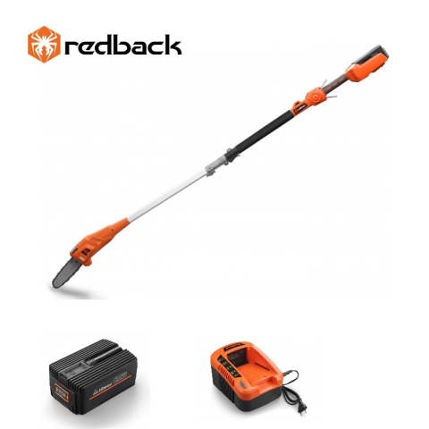 Drujbe benzina - Redback Pachet E608D+EP60+EC50 Emondor 2000mm, acumulator 40V/6Ah, incarcator 40V/5A