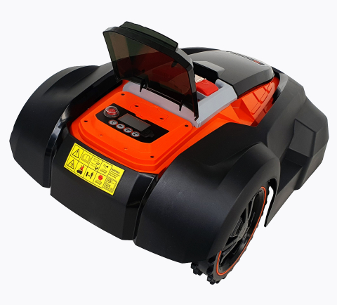 Redback RM24APP Robot automat de tuns gazon, 28V, 3Ah, 240mm, 25-65mm, 1500mp [4]