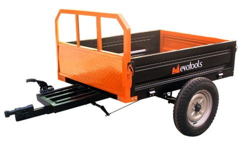 Gradina & gospodarie - Remorca Evotools TTS500 - Compatibila Minitractor