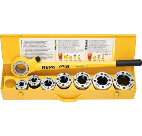 Scule & unelte - REMS Clupa filetat Eva Set R 1/2 - 1 1/4" R 1/2-3/4-1-1 1/4" 520015