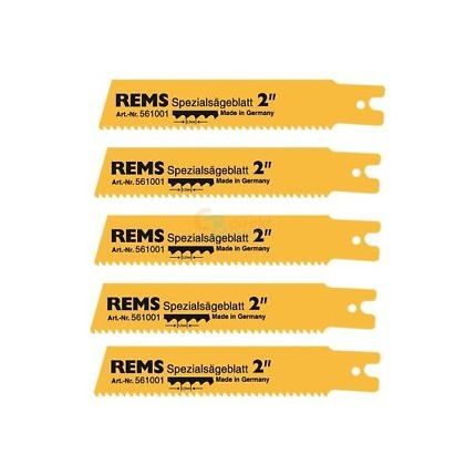 Scule & unelte - REMS Pachet special de 5 lame de fierastrau 2"/140-3.2 pentru REMS Cat VE, Tiger/VE/SR, Akku-Cat 22 V VE 561001