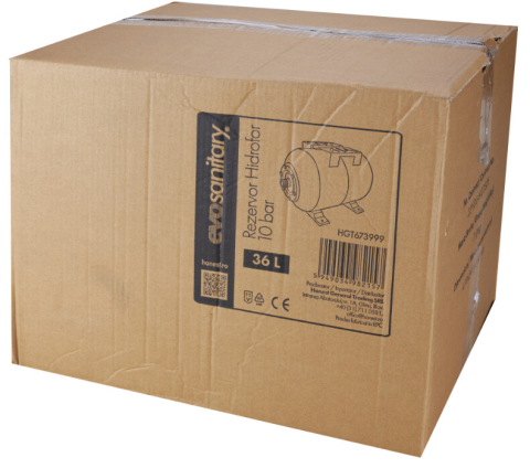 Rezervor / Vas expansiune Hidrofor 10 bar EvoSanitary 673997 / 673998 / 673999 / 674000 / 674001 / 674002 [3]