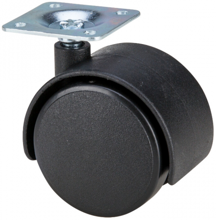 Accesorii mobilier - Roata Pivotanta cu Flansa pentru Mobilier ETS