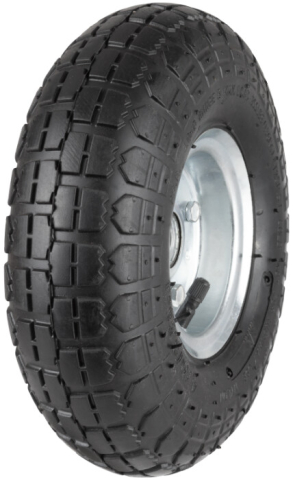 Accesorii roabe - Roata Pneumatica Janta Metalica Carucior de Transport Marfa