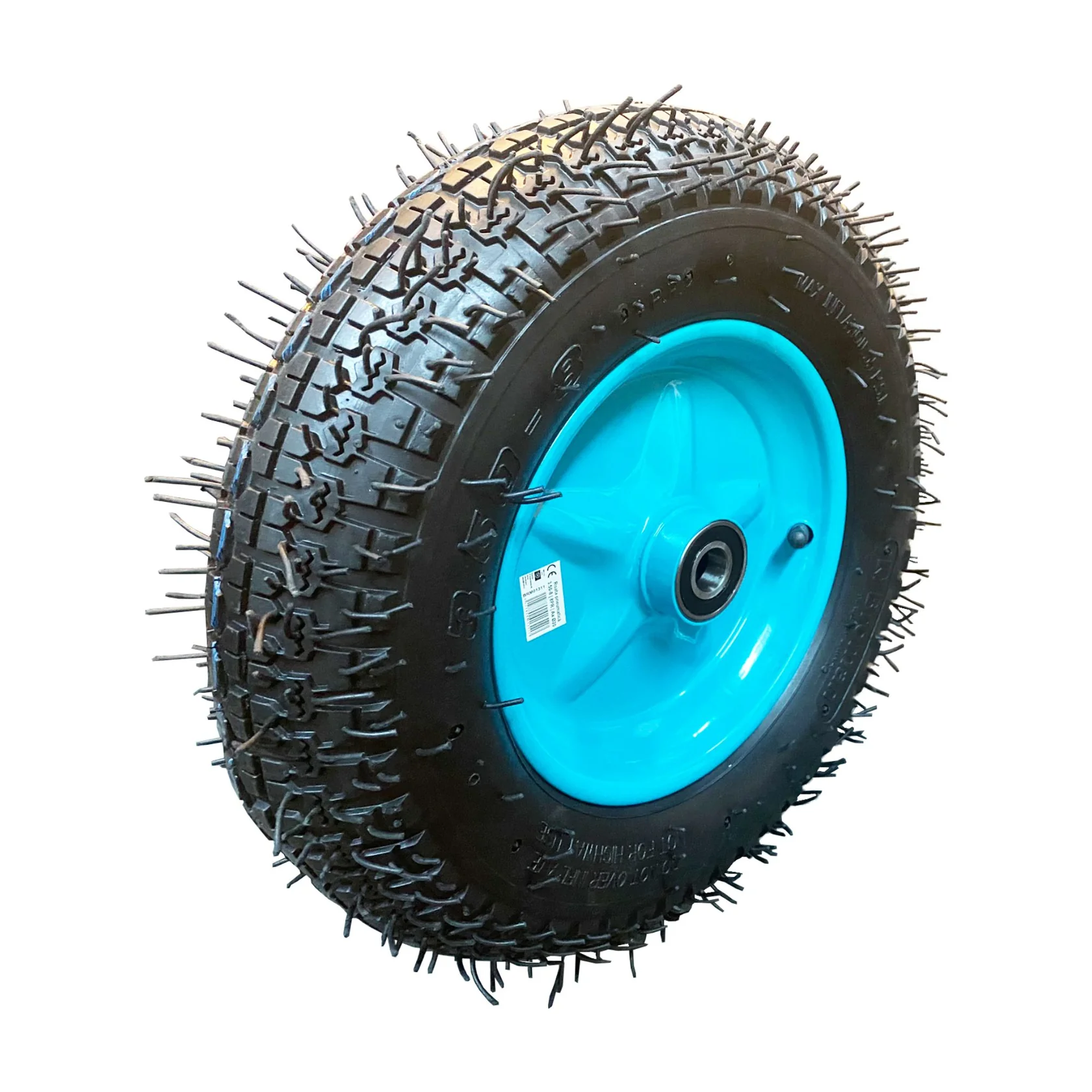 Accesorii roabe - Roata roaba Broman 3.50-8, rulment, anvelopa 8 PR