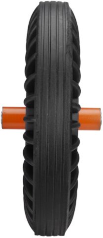 Roata Roaba P Cauciuc Plin cu Janta Metalica Profil Drept [3]