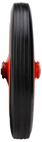 Roata Roaba P Plina cu Janta Metalica Profil Drept - Greutate roata 130 kg Diametru roata 320 mm [1]