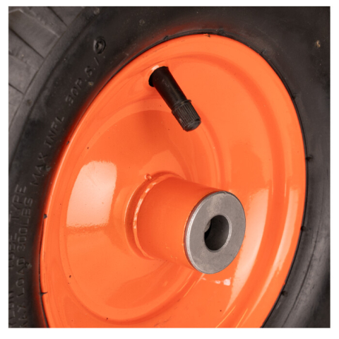 Roata Roaba P Pneumatica cu Janta Metalica, Rulment, Profil Rotund [4]