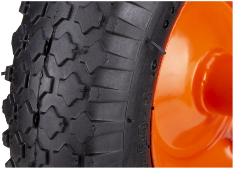 Roata Roaba P Pneumatica cu Janta Metalica, Rulment, Profil Rotund [3]