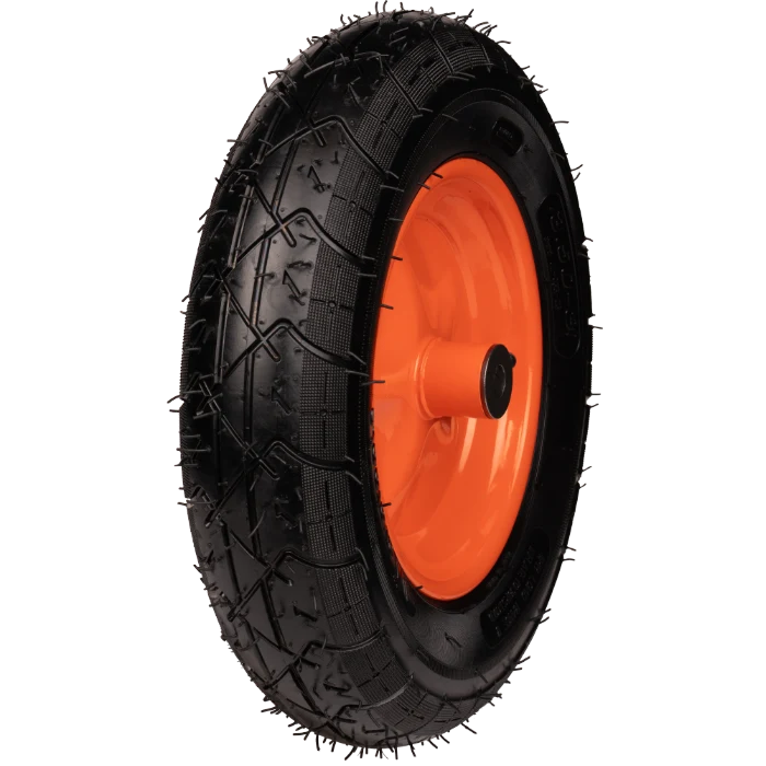 Accesorii roabe - Roata Roaba P Pneumatica cu Janta Metalica si Tepi 8056