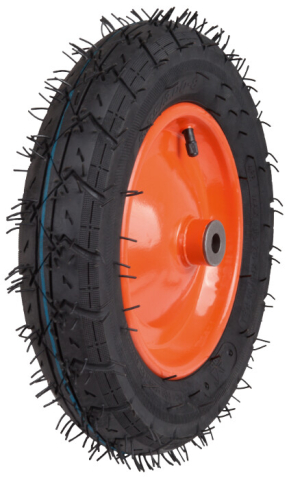 Roata Roaba Pneumatica cu Janta Metalica si Tepi [13]