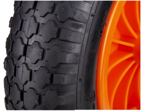 Roata Roaba Pneumatica cu Janta Plastic Profil Rotund [18]