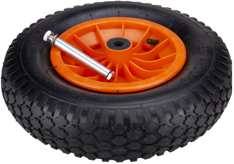 Roata Roaba Pneumatica cu Janta Plastic Profil Rotund [16]